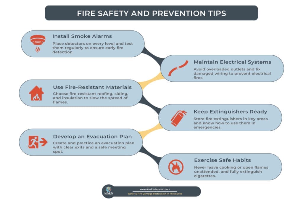 FIRE SAFETY AND PREVENTION TIPS